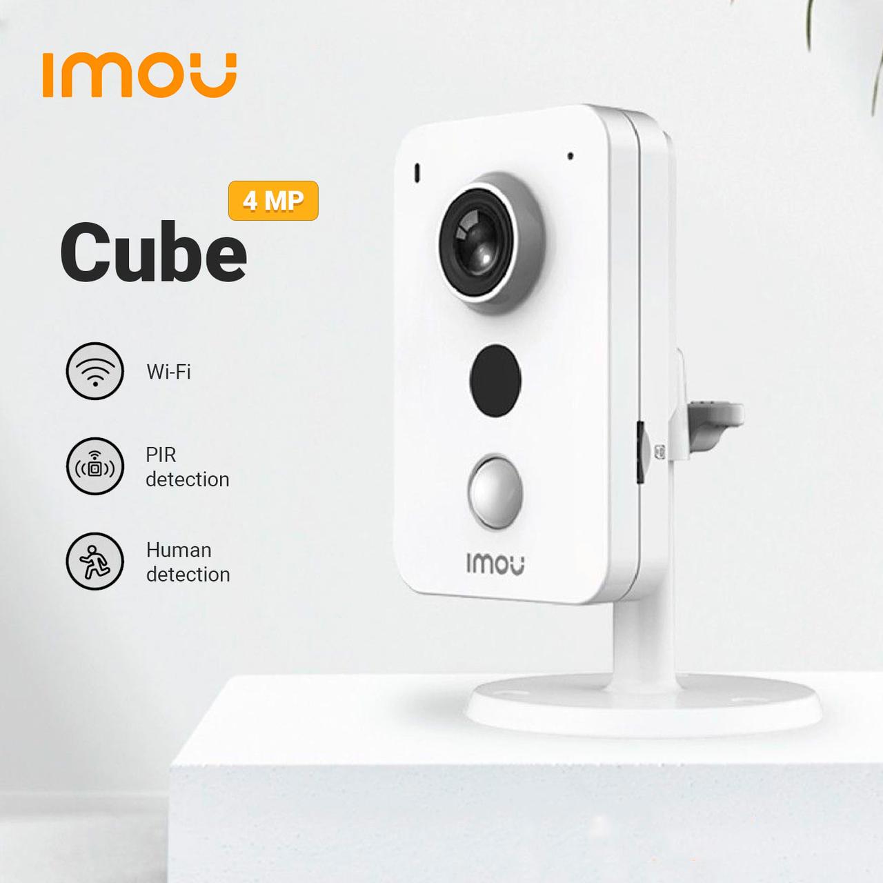 WiFi IP камера IMOU Cube 4MP | QHD 2560x1440 px | ІЧ 10 м | PIR датчик, фото 1