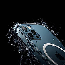 Панель для Apple iPhone 15 Pro Max прозора MagSafe захисна накладка з підтримкою MagSafe, фото 6