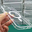 Панель для Apple iPhone 15 Pro Max прозора MagSafe захисна накладка з підтримкою MagSafe, фото 6