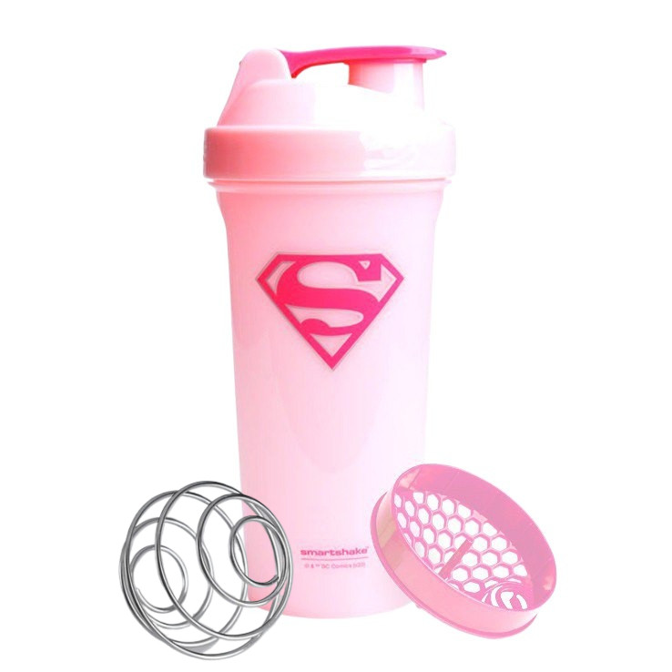 Шейкер спортивний SmartShake Lite 800ml DC Supergirl (Original)
