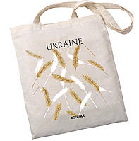 Екошопер BookOpt BK4007 Ukraine (Колоски) бежевий