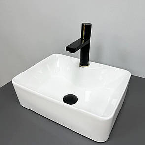 Умивальник (раковина) VBI FORLI S WHITE накладний, фото 1