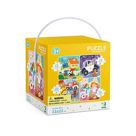 Пазл Dodo 4 в 1 Професії (300131)