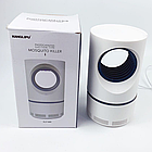 Знищувач комарів від USB, Mosquito Killer 360 + Подарунок Москітна сітка на вікно / Пастка для комарів, фото 8