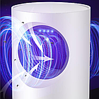 Знищувач комарів від USB, Mosquito Killer 360 + Подарунок Москітна сітка на вікно / Пастка для комарів, фото 4