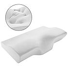 Ортопедична подушка з ефектом пам'яті 50х10х30см, TV50092 + З'ємний чохол / Анатомічна подушка з пам'яттю, фото 4