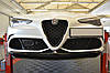 Сплітер Alfa Romeo Giulia Quadrifoglio тюнінг обвіс губа спідниця елерон, фото 7