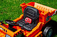 Дитячий електромобіль-вантажівка Strong Power (помаранчевий колір), фото 5