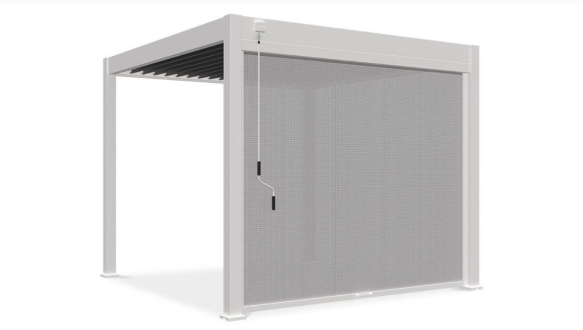 Маркіза висувна для перголи Elegance/Deluxe/Fusion 3 м біла Gutroof