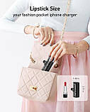 Mini USB C Power Bank 5000 мАг, 20 Вт PD & QC 18 Вт Портативний Powerbank, VEEKTOMX Невеликий портативний зарядний пристрій, фото 9