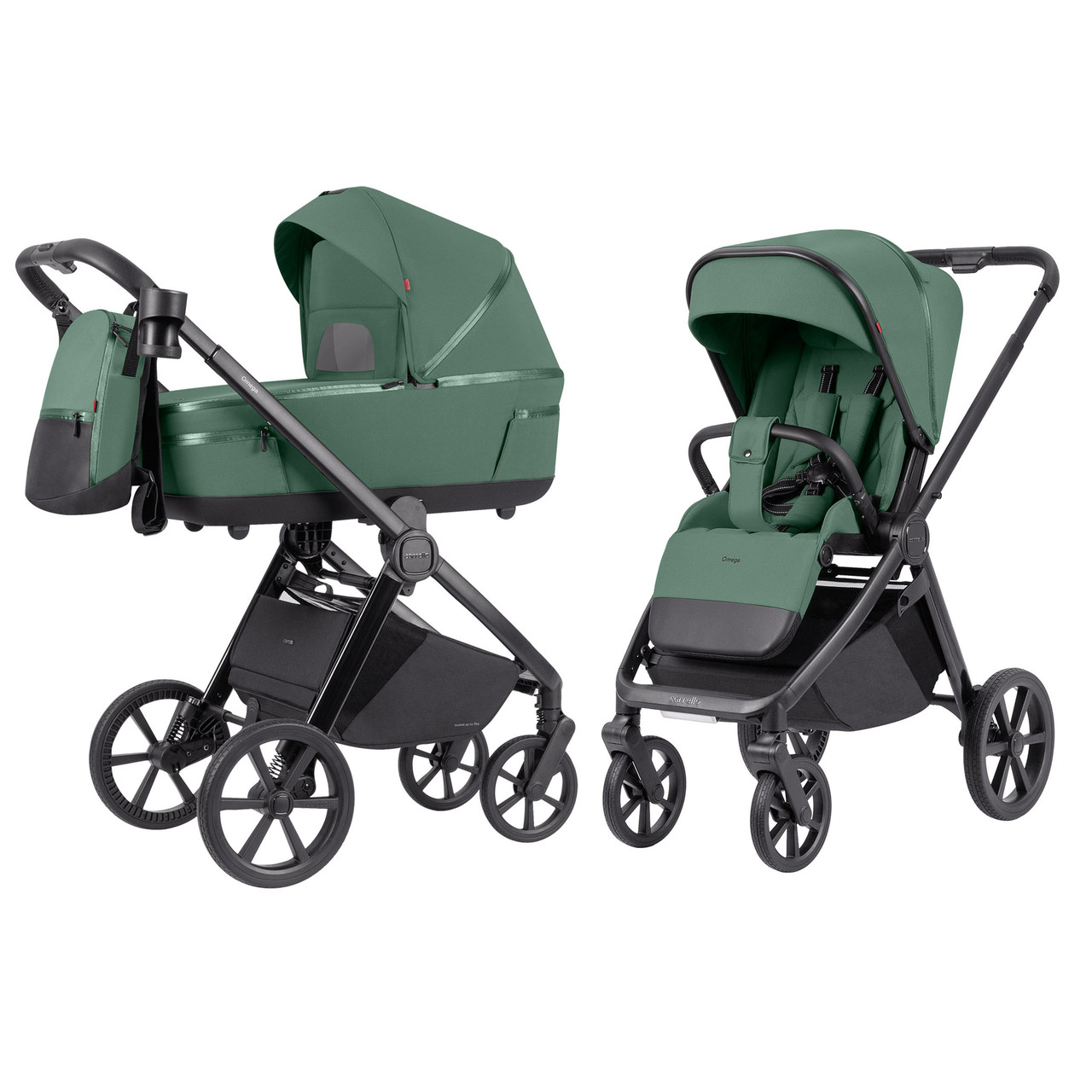 Коляска універсальна CARRELLO Omega CRL-6540/1 Nova Green (2in1)  /1/, фото 1