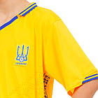 Форма футбольна дитяча із символікою збірної Україна 2019 SP-Sport CO-8173 XS-XL жовтий, фото 4