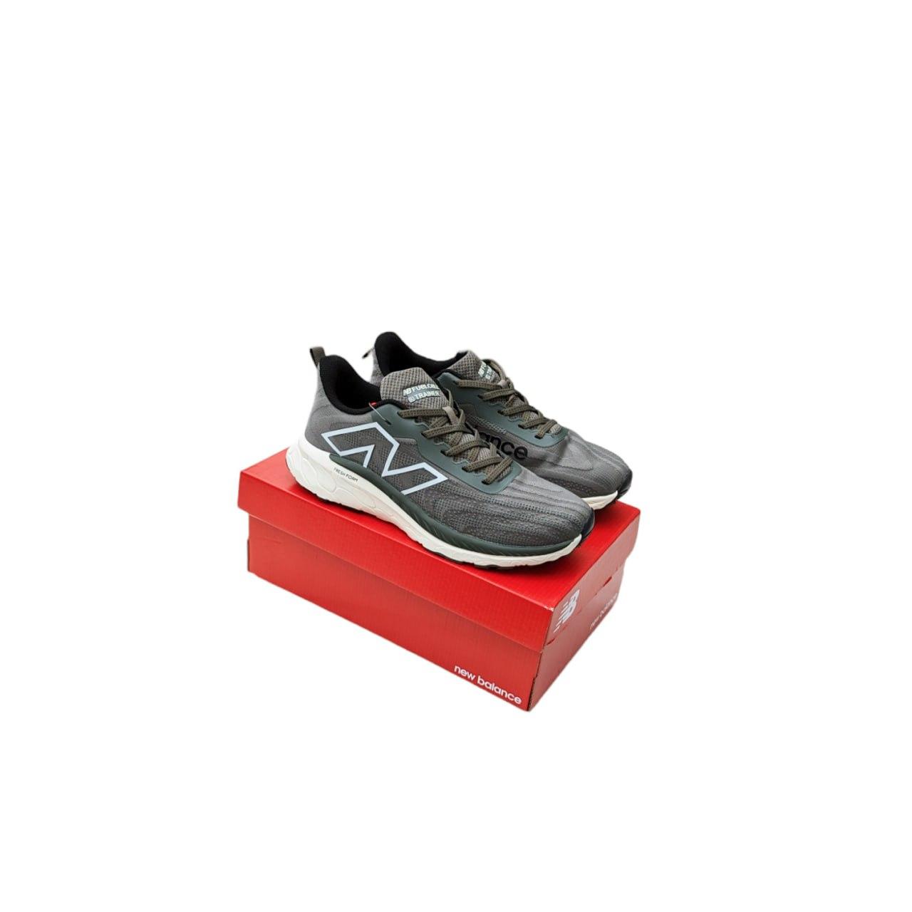 Чоловічі кросівки New Balance Fresh Foam Grey (Сірі) Взуття Нью Беланс Фреш текстиль демісезон