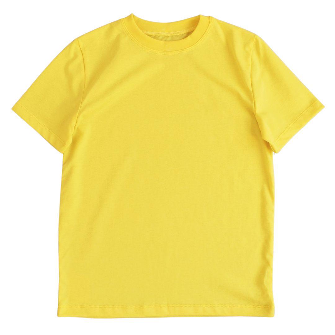 Футболка дитяча жовтого кольору, фото 1