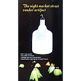 Лампа для кемпінгу акумуляторна, 10Вт з USB зарядкою та гачком (Лампи, лампочки), фото 3