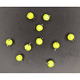 Грузило вухате розбірне, 10шт/уп, Lime, 2г (Грузила вухаті), фото 2