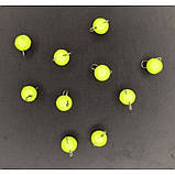 Грузило вухате розбірне, 10шт/уп, Lime, 3г (Грузила вухаті), фото 2