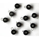 Грузило вухате розбірне Таблетка Ексцентрик, 10шт/уп, Silvereyes Black, 12г (Грузила ексцентрики), фото 2
