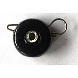 Грузило вухате розбірне Таблетка Ексцентрик, 10шт/уп, Silvereyes Black, 12г (Грузила ексцентрики), фото 3