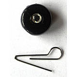 Грузило вухате розбірне Таблетка Ексцентрик, 10шт/уп, Silvereyes Black, 12г (Грузила ексцентрики), фото 4