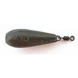 Грузило Куля фарбована з вертлюгом, 120г (Грузила коропові), фото 2