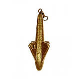 Грузило Ракета фарбована з вертлюгом, 90г (Грузила коропові), фото 2