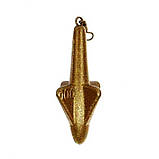 Грузило Ракета фарбована з вертлюгом, 100г (Грузила коропові), фото 2