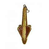 Грузило Ракета фарбована з вертлюгом, 120г (Грузила коропові), фото 2