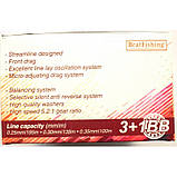 Котушка Brat Fishing Coyote Baitrunner 3000RD, 3+1п, з бейтранером (Котушки безінерційні), фото 4