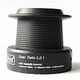 Котушка Brat Fishing Coyote Baitrunner 5000RD, 9+1п, з бейтранером (Котушки безінерційні), фото 4