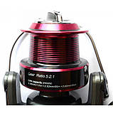 Котушка Brat Fishing Coyote Baitrunner 6000RD, 9+1п, з бейтранером (Котушки безінерційні), фото 8