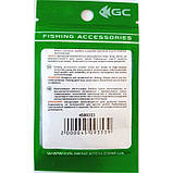 Застібка GC американка з вертлюгом 1050BN, 12шт/уп, № 10 (Застібки та вертлюги), фото 2