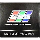 Котушка EOS Fast Feeder 4000, 5+1п, з бейтранером (Котушки безінерційні), фото 4