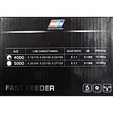 Котушка EOS Fast Feeder 4000, 5+1п, з бейтранером (Котушки безінерційні), фото 5