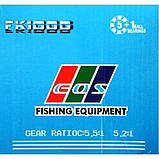 Котушка EOS FK 1000, 5+1п (Котушки безінерційні), фото 4