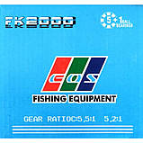 Котушка EOS FK 2000, 5+1п (Котушки безінерційні), фото 4