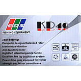 Котушка EOS KD 40, 3п, з бейтранером (Котушки безінерційні), фото 5