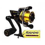 Котушка Ranmi Aris 1000, 7+1п (Котушки безінерційні), фото 2