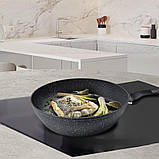 Сковорода з антипригарним керамічним покриттям 26 см Maestro MR-1223-26 Сковорода з литого алюмінію, фото 4