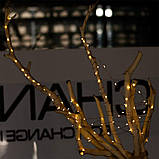 Гірлянди з вилкою Erchen, 33 фути, 10 м, 100 світлодіодів, мідний дріт з регульованою яскравістю, світлодіодні зіркові гірлянди, фото 6