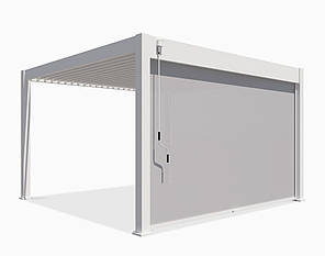 Маркіза висувна для альтанки Elegance/Deluxe/Fusion 4 м біла Gutroof, фото 1