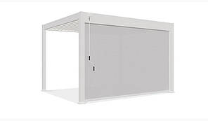 Маркіза висувна для альтанки Elegance/Deluxe/Fusion 4 м біла Gutroof, фото 3