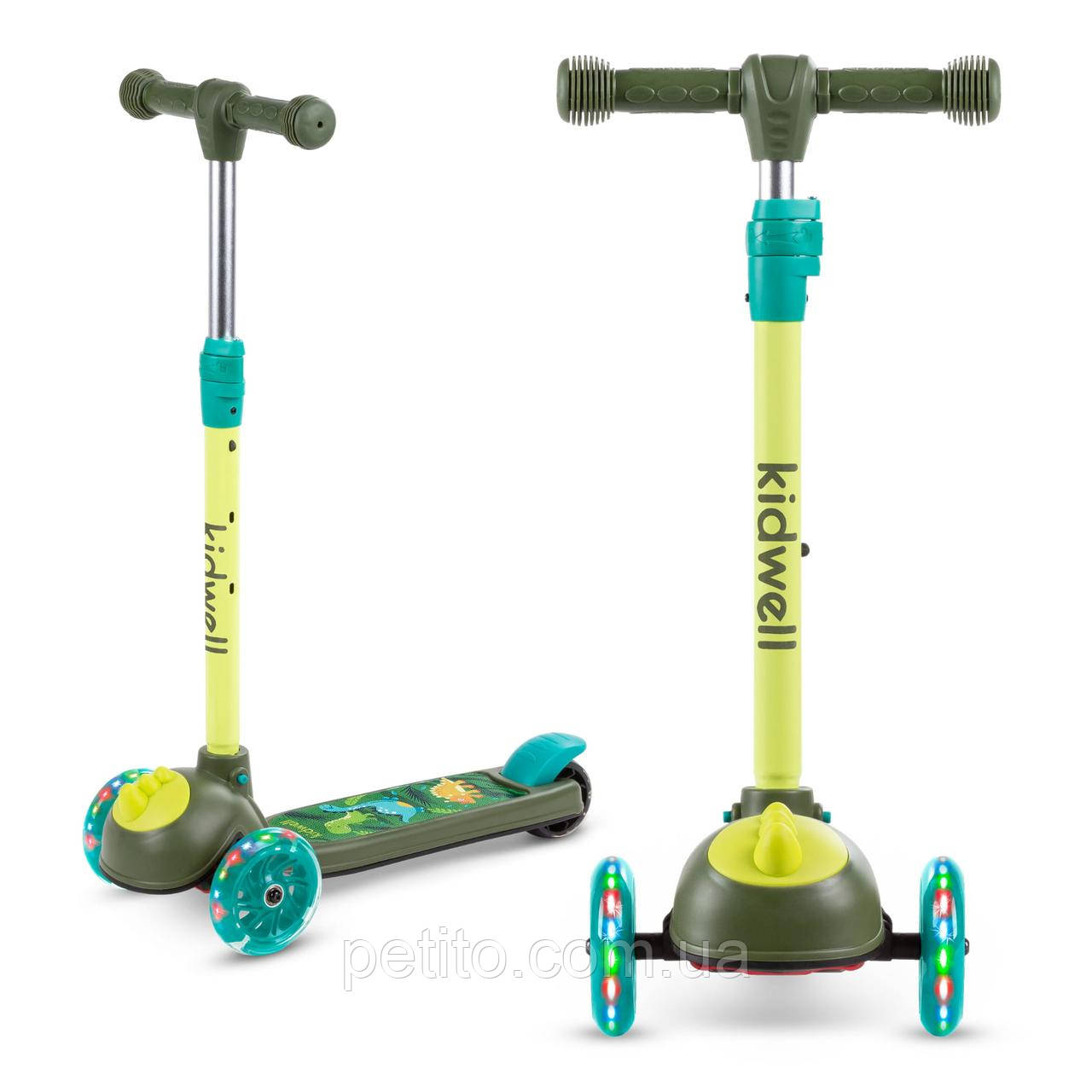 Самокат Kidwell Zoocar dinosaur