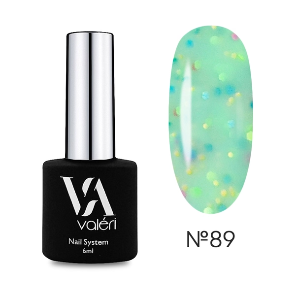 КОМУФЛЮЮЧА БАЗА VALERI BASE YOGURT No89 ЗЕЛЕНА 6 МЛ, фото 1