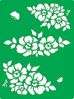 Трафарет самоклейний багаторазовий ЦР_33, 15х20 см