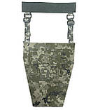 М'який балістичний пакет для захисту паху з чохлом розміром - S (215*270 мм) 2-го класу захисту ДСТУ 8782:2018, фото 3