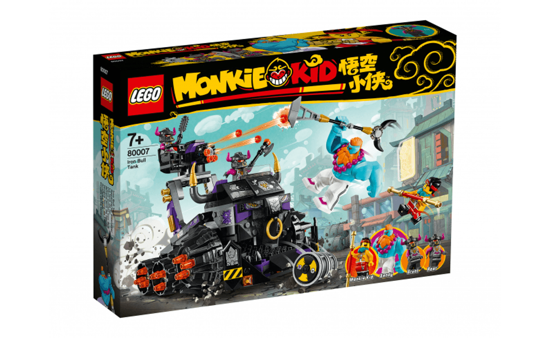Конструктор Lego 80007 Monkie Kid Танк Залізного Бика, фото 1
