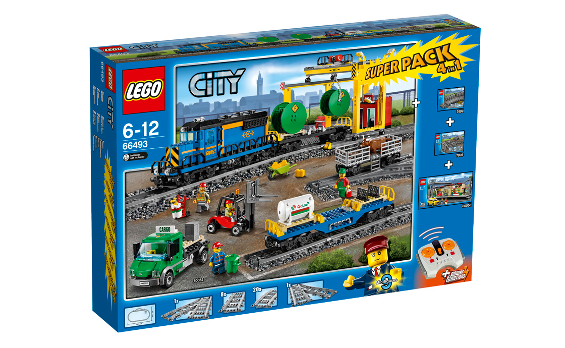 Конструктор LEGO City Залізничний Супер-пак (66493), фото 1