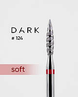 ФРЕЗА АЛМАЗНА DARK No124 ЧЕРВОНЕ ПОЛУМ'Я ТОРНАДО 023