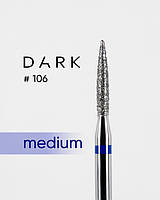 ФРЕЗА АЛМАЗНА DARK No106 СИНЄ ПОЛУМ'Я 018